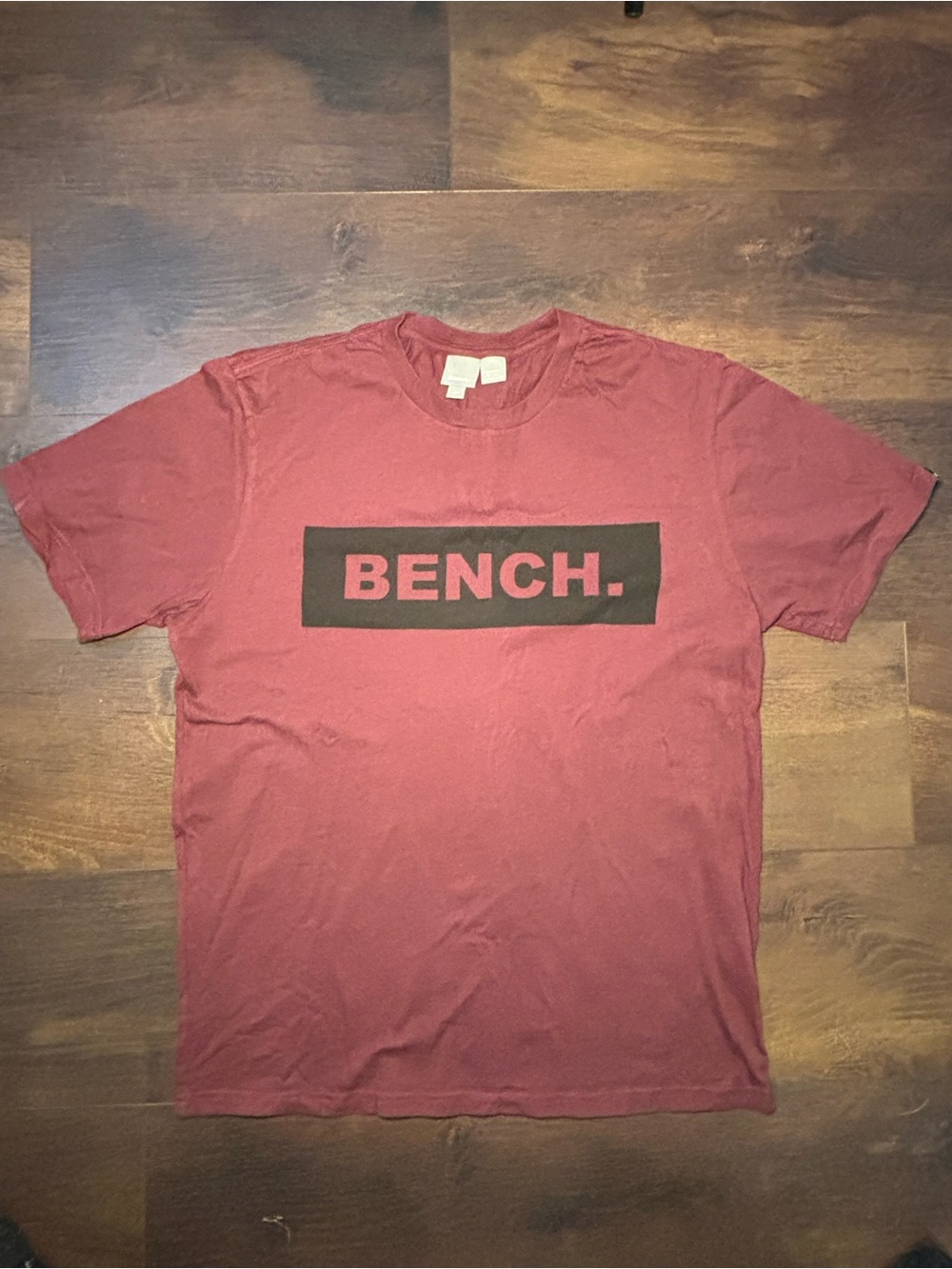 Bench Men's Tshirt Size Small Box Logo